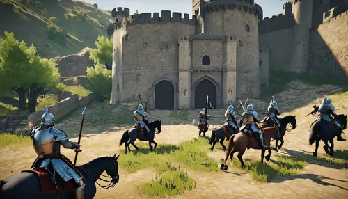 castleguard,templar castle,knight's castle,jousting,camelot,massively multiplayer online role-playing game,bach knights castle,citadelle,medieval,knight tent,castel,castle iron market,puy du fou,witcher,medieval castle,knight village,castle of the corvin,portcullis,knight festival,moat,Art,Artistic Painting,Artistic Painting 42