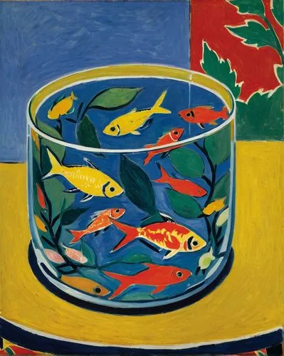 matisse,fauvism,poissons,fish in water,fauvist,fishes,derain,peces,school of fish,poisson,feitelson,goldfish,fishpond,the fish,kokoschka,pechstein,tropical fish,wolfli,gutenstein,mousseau,Art,Artistic Painting,Artistic Painting 40