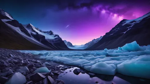 northen lights,purple landscape,borealis,ice planet,glacial melt,northern light,nothern lights,norther lights,auroras,aurora borealis,ice landscape,glacier,the northern lights,polar aurora,northern lights,ice cave,aurora,northernlight,aurora colors,arctic,Photography,General,Fantasy