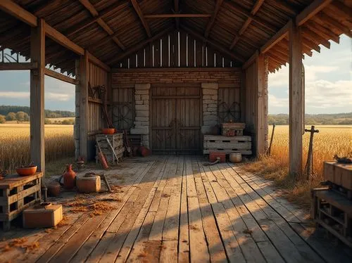 barn,farm hut,field barn,homestead,rural,farmstand,horse barn,farm set,farmstead,the farm,wooden hut,old barn,cabin,horse stable,shed,farm landscape,farm,barnhouse,porch,cabane,Photography,General,Realistic