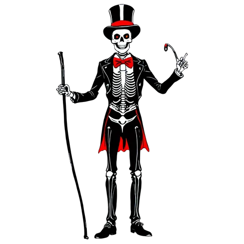 skelton,vintage skeleton,skelly,skeletal,skulduggery,skullduggery,danse macabre,skelemani,mortis,boneparth,human skeleton,day of the dead skeleton,magician,skelley,halloween vector character,skeleton,skeletons,suit of spades,ringmaster,ringleader,Conceptual Art,Sci-Fi,Sci-Fi 19