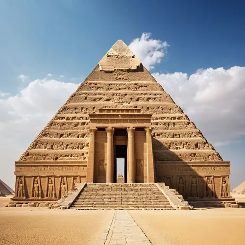 a very large structure in the desert with steps leading up to it,the great pyramid of giza,saqqara,step pyramid,egyptian temple,mastabas,khafre,giza,egypt,egyptienne,pyramidal,mastaba,pyramide,mypyram