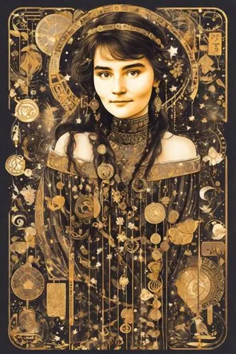 ronstadt,klimley,klimke,klimt,klimts,davachi,tintype,lillian gish - female,melora,musidora,inanna,scythia,ambrotype,farrokhzad,astronema,heatherette,pictorialist,autumn icon,zemfira,tintypes,Digital Art,Sticker