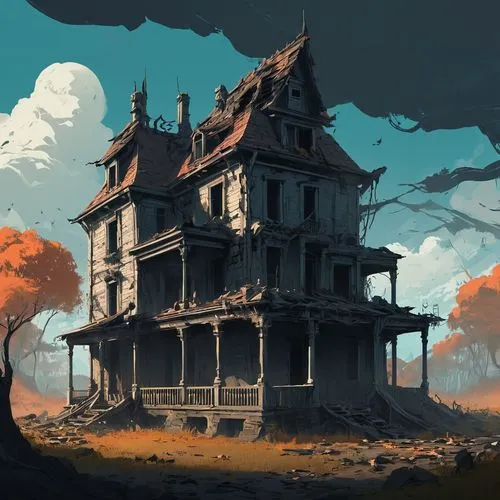 witch's house,the haunted house,ghost castle,haunted house,lonely house,house silhouette,witch house,castlevania,haunted castle,abandoned place,ancient house,lostplace,halloween background,homestead,abandoned house,lost place,ruin,old home,deadmarsh,victorian,Conceptual Art,Fantasy,Fantasy 02