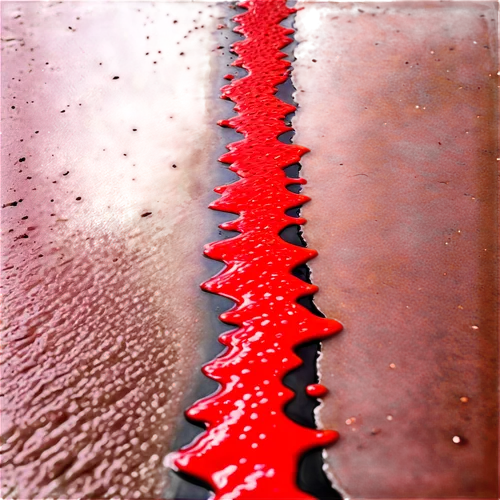 red earth,red sand,surface tension,corrugations,red paint,waveform,bloodworm,drips,road surface,red thread,hydrophobicity,bloodstream,rain gutter,rainwater drops,red matrix,hydrophobic,redshifted,red bricks,ailred,red wall,Illustration,Paper based,Paper Based 26