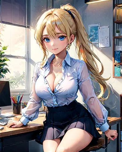 secretary,secretarial,michiru,office worker,atago,katsuragi,secretaries,office desk,desk,darjeeling,desk top,in a working environment,blur office background,ritsuko,sunohara,girl at the computer,kaho,barista,coffee background,business girl,Anime,Anime,Traditional