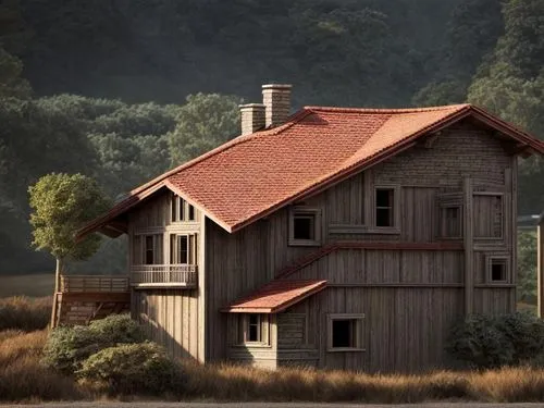 design a house and a human figure,wooden house,old barn,field barn,lonely house,danish house,timber house,log home,barn,barns,red barn,farm house,country house,farmstead,little house,small house,woode