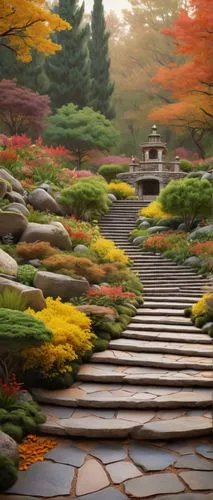 japanese zen garden,japan garden,japanese garden,zen garden,japanese garden ornament,pathway,sake gardens,moss landscape,winding steps,koreana,japan landscape,the mystical path,autumn in japan,stone garden,wooden path,nature garden,katsura,rockeries,background with stones,forest path,Conceptual Art,Daily,Daily 12