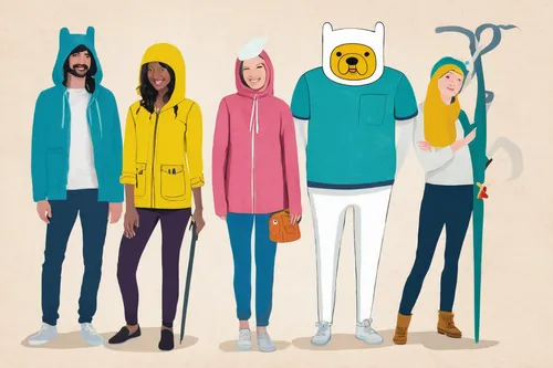 vector people,fashion vector,kids illustration,winter clothing,digital nomads,costumes,animal icons,onesies,coat hangers,halloween costumes,hoodie,shopping icons,anthropomorphized animals,sewing pattern girls,balaclava,human halloween,knitting clothing,group of people,winter clothes,outerwear,Illustration,Vector,Vector 08