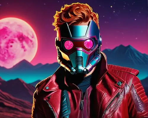 star-lord peter jason quill,terminator,pyro,lykos,holtzmann,varos,Conceptual Art,Sci-Fi,Sci-Fi 12