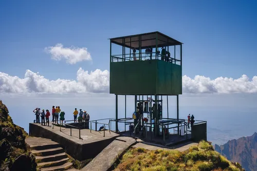 the observation deck,observation deck,observation tower,lookout tower,high-altitude mountain tour,mirador del rio,mount batur,rinjani,view point,madeira,watchtower,ethiopia,cableway,lifeguard tower,high seat,towards the top of man,la palma,at the top,fire tower,conguillío national park,Art,Artistic Painting,Artistic Painting 51