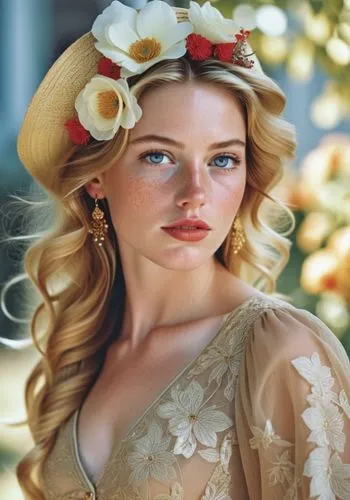 beautiful bonnet,countrywomen,romantic look,women's hat,girl wearing hat,the hat-female,Photography,General,Realistic