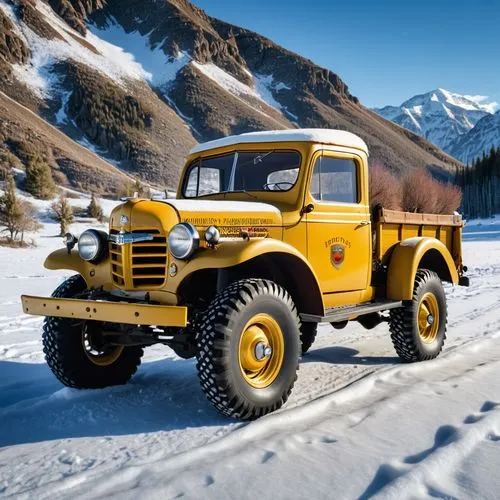 willys jeep mb,tatra,unimog,willys jeep,yellow jeep,snow plow,Photography,General,Realistic