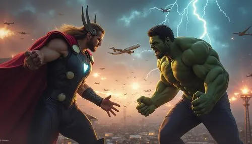 avenger hulk hero,hulked,megafight,avenging,skrulls,hulking