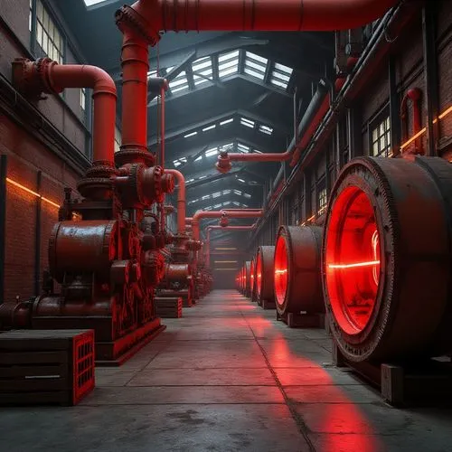 factories,industrial tubes,furnaces,industrial,industrial hall,heavy water factory,industrial plant,mining facility,combined heat and power plant,steel mill,powerplant,tevatron,industries,industrielles,industrie,empty factory,power plant,industrial landscape,redshift,industrielle,Photography,General,Realistic