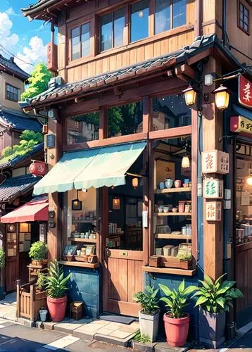 bakery,watercolor tea shop,bakeshop,komeda,pastry shop,flower shop,izakaya,coffee shop,coffeeshop,boulangerie,soap shop,teahouse,watercolor shops,teashop,watercolor cafe,kumashiro,street cafe,ice cream shop,nogaideli,ryokans,Anime,Anime,Traditional