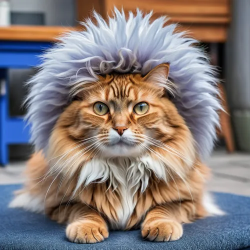 lion - feline,british longhair cat,maincoon,american bobtail,siberian cat,norwegian forest cat,napoleon cat,little lion,british longhair,skeezy lion,british semi-longhair,forest king lion,kurilian bobtail,lion head,domestic long-haired cat,lion,american curl,kokoshnik,king of the jungle,animal feline,Photography,General,Realistic