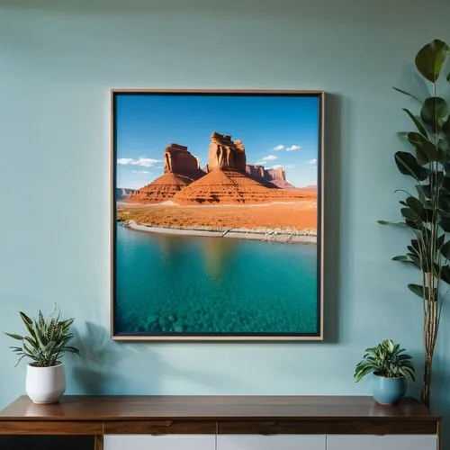 monument valley,desert desert landscape,desert landscape,copper frame,lake powell,navajo bay