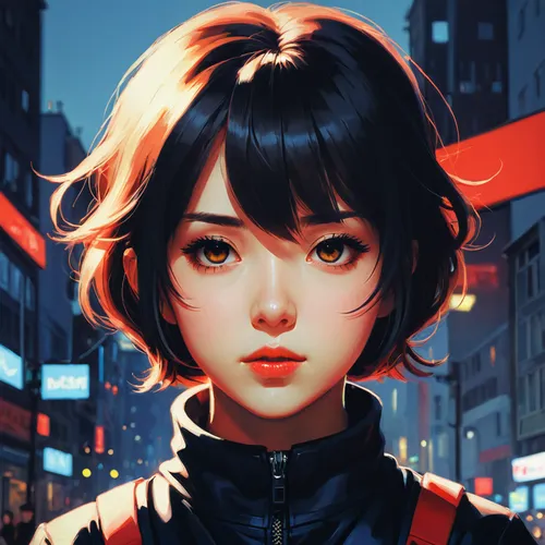 two-point-ladybug,transistor,persona,vector girl,hong,world digital painting,digital painting,girl portrait,portrait background,nora,shinjuku,geisha,game illustration,city ​​portrait,game art,fantasy portrait,ladybug,meteora,illustrator,tokyo,Conceptual Art,Fantasy,Fantasy 19