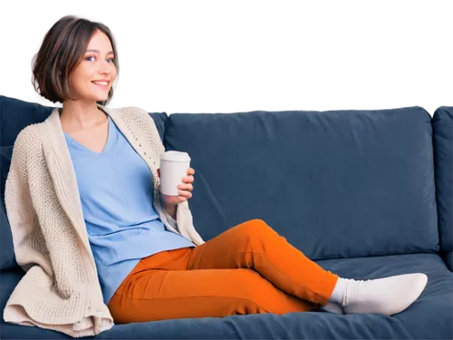 woman drinking coffee,woman sitting,menswear for women,sofa,telepsychiatry,girl with cereal bowl,girl sitting,woman holding a smartphone,blur office background,women clothes,couch,portrait background,addiction treatment,knitting clothing,female model,women's clothing,sclerotherapy,coffee background,brown fabric,loungewear,Photography,Fashion Photography,Fashion Photography 25