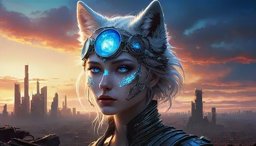 liara,ahsoka,bastet,asari,miqati,callisto,kittani,bluestar,cyberia,liora,sci fiction illustration,akasha,wildstar,solara,desert fox,stellaris,satari,alexandrina,simara,arisia,Conceptual Art,Daily,Daily 22