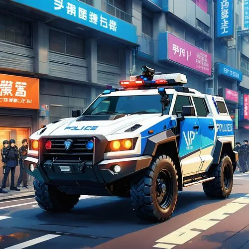 police cruiser,patrol car,nypd,police car,patrol cars,daewongun,zrp,isuzuki,jiangyong,apb,crackdown,armored car,mpd,kuruma,armored vehicle,gmc pd4501,police cars,sheriff car,gcpd,police,Illustration,Japanese style,Japanese Style 03