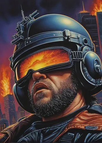 plissken,robocop,terminator,kommissar,subcomandante,struzan,contra,krang,turbonegro,tsuneo,cyberpunk,mcquary,thermite,richter,hellfighters,aviators,cyberpatrol,mindwarp,enforcer,intimidator,Illustration,Realistic Fantasy,Realistic Fantasy 18