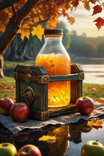 autumn still life,apple cider,autumn background,autumn taste,apple juice,magical potion,Photography,General,Fantasy