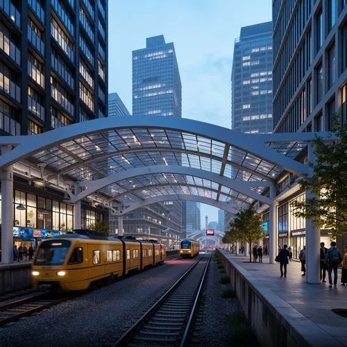 randstadrail,friedrichstrasse,hochtief,hafencity,elevated railway,sloterdijk,potsdamer platz,transbay,hbf,citiseconline,britomart,duesseldorf,frankfurt,nordbahnhof,trainshed,dlr,hauptbahnhof,leadenhall,crossrail,light rail train