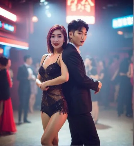 Korean, Latin dance, vitality, nightclubs,kimjongilia,dancing couple,yeonsan hong,kdrama,go-go dancing,neo-burlesque,dancing,dance club,salsa dance,choi kwang-do,songpyeon,concert dance,korean,dai pai