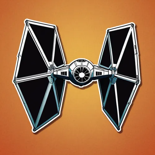 tie fighter,tie-fighter,first order tie fighter,x-wing,delta-wing,millenium falcon,vector image,vector graphic,wreck self,vector design,star wars,br badge,starwars,bot icon,edit icon,a badge,cg artwork,snips,life stage icon,star ship,Unique,Design,Sticker