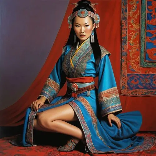 mongolian girl,inner mongolian beauty,mongolians,kazakhstani,oriental girl,oriental princess,asian costume,mongolia eastern,kunqu,kazakh,traditional costume,erdene,asian woman,uzbek,yuanpei,vietnamese woman,zhoukoudian,traditional clothes,kyrgyz,nihang,Conceptual Art,Fantasy,Fantasy 04