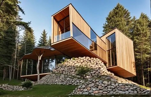 cubic house,timber house,house in mountains,wooden house,house in the mountains,forest house,log home,the cabin in the mountains,modern architecture,house in the forest,arkitekter,glickenhaus,pokljuka,bohlin,hafjell,mountain hut,cube house,weyerhaeuser,small cabin,modern house,Photography,General,Realistic