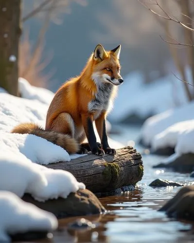 red fox,adorable fox,cute fox,the red fox,renard,disneynature,Conceptual Art,Fantasy,Fantasy 08