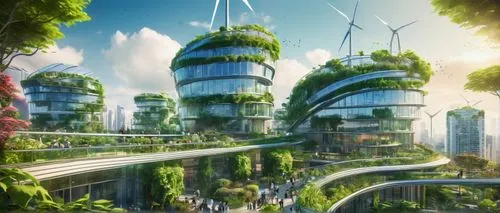 ecotopia,futuristic landscape,terraformed,arcology,futuristic architecture,greentech,ecovillages,ecoterra,smart city,terraforming,biopiracy,urbanworld,fantasy city,biospheres,topia,enviroment,environment,microhabitats,ecotech,cybercity,Conceptual Art,Fantasy,Fantasy 02