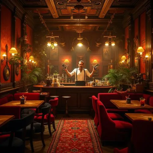 floridita,piano bar,speakeasy,brasserie,dinsmoor,mocambo,the cairo,restaurant bern,rosa cantina,liquor bar,bar counter,restaurant ratskeller,the palm,spiegeltent,balthazar,paris cafe,bar,baoli,ristorante,speakeasies,Photography,General,Realistic