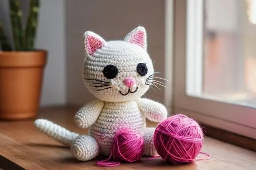 pink cat,crochet pattern,crochet,christmas gift pattern,to knit,knitting,doll cat,knitting wool,cat toy,cute cat,needlecraft,pink panther,yarn,knitting clothing,the pink panther,the pink panter,soft toy,cat-ketch,sewing pattern girls,sewing stitches,Illustration,Vector,Vector 06