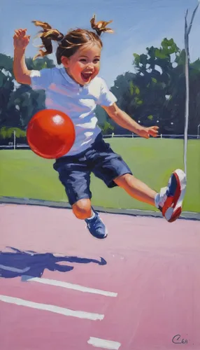 little girl running,little girl in wind,oil painting on canvas,female runner,flying girl,long jump,sprinting,oil on canvas,oil painting,little girl with balloons,track and field,sports girl,running fast,carol colman,to run,free running,hurdle,hurdles,finish line,leap for joy,Photography,Black and white photography,Black and White Photography 06