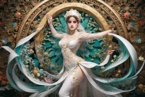 fairy queen,fantasy art,the snow queen,fantasy portrait,white rose snow queen,fantasy woman,queen of the night,baroque angel,chinese art,bridal veil,oriental princess,suit of the snow maiden,white lad