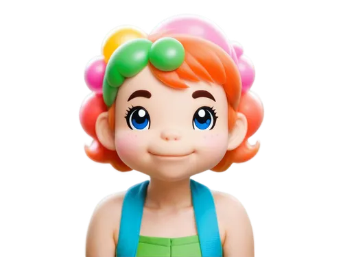 cute cartoon character,pippi longstocking,female doll,agnes,redhead doll,nora,pixie-bob,girl in overalls,retro cartoon people,clay doll,doll's facial features,wind-up toy,girl with cereal bowl,shamrock balloon,kewpie doll,princess anna,acerola,disney character,voo doo doll,clay animation,Unique,Pixel,Pixel 02