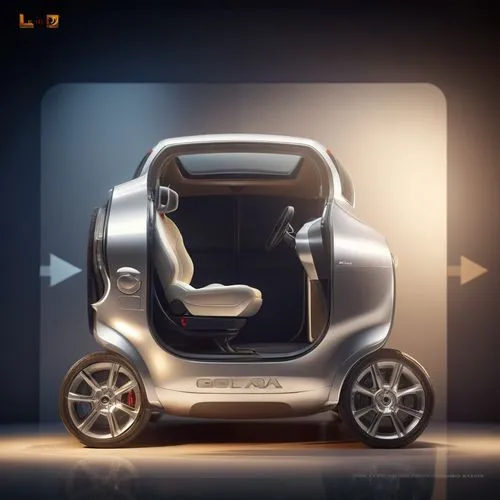 the new concept is shown here with an unusual interior and all its equipment,automobil,small car,3d car model,smartcar,microcars,electrical car,Photography,General,Cinematic