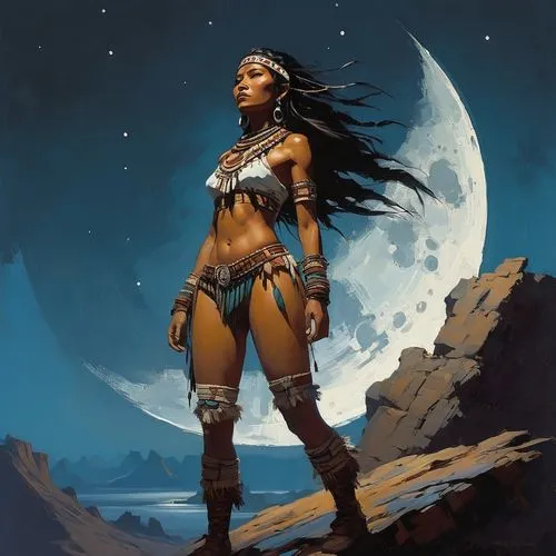 barsoom,frazetta,inanna,aphra,warrior woman,neith,Conceptual Art,Sci-Fi,Sci-Fi 01