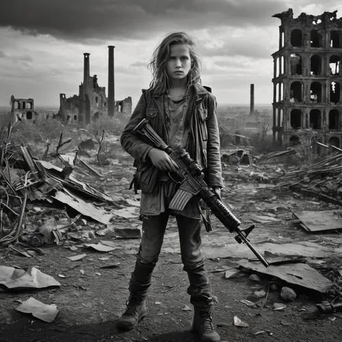 children of war,warchild,post apocalyptic,stalingrad,bulletgirl,homefront,antiwar,girl with gun,destroyed city,girl with a gun,degeneration,dispossession,stoere,gavroche,war correspondent,no war,unicef,ardoyne,survivalism,disarmament,Photography,General,Fantasy