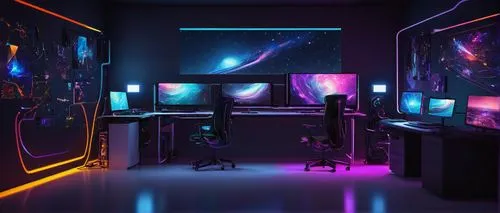 computer room,game room,computer workstation,computer desk,playing room,music workstation,fractal design,computer art,the server room,monitor wall,working space,creative office,monitors,laboratory,desk,3d background,computer game,computer,ufo interior,music background,Art,Artistic Painting,Artistic Painting 32