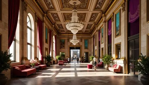 royal interior,corridor,ritzau,entrance hall,cliveden,europe palace,hallway,foyer,enfilade,certosa di pavia,villa cortine palace,palazzo barberini,certosa,venaria,louvre,highclere castle,corridors,harlaxton,palazzo,residenz