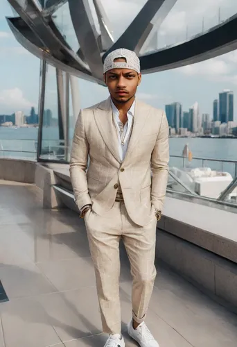 a black man on a suit,ceo,business man,billionaire,the suit,men's suit,black businessman,on a yacht,wedding suit,linkedin icon,panamanian balboa,navy suit,yacht club,mohammed ali,dubai,african businessman,chance,formal guy,mogul,the drip