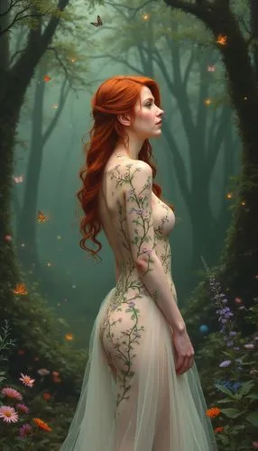 titania,fae,faerie,rusalka,fairie,fairy forest,fantasy portrait,persephone,dryad,faery,girl in the garden,ophelia,ballerina in the woods,fantasy picture,beltane,flora,fairy queen,merida,danaus,elven forest