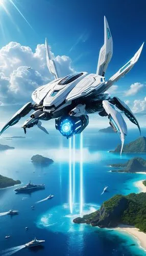 constellation swordfish,skyterra,airazor,drone phantom,ucav,gradius,futuristic landscape,xeelee,skyflower,ordronaux,nauticus,chajet,manta,skyforce,cedrone,aerotech,cyberrays,sky space concept,pufang,skyray,Conceptual Art,Sci-Fi,Sci-Fi 04