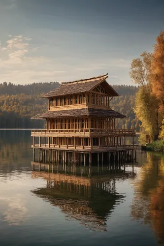 house with lake,golden pavilion,the golden pavilion,house by the water,stilt house,wooden house,boat house,water palace,lake lucerne region,boathouse,lake misurina,stilt houses,thun lake,floating huts,lake lucerne,lake forggensee,almochsee,summer house,lake bled,seealpsee,Photography,General,Natural