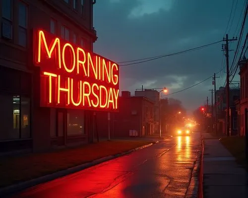 crewdson,thursday,early morning,thur,tuesday,thurs